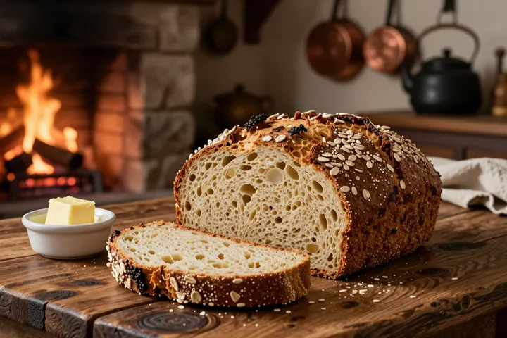 Barley & Honey Soda Bread