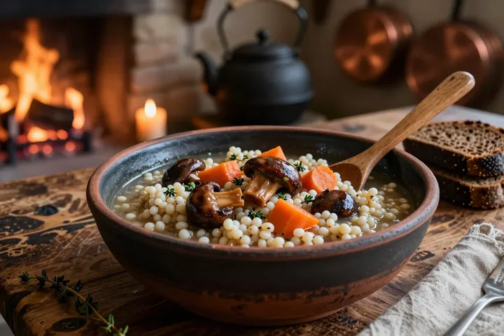 Barley & Mushroom Stew