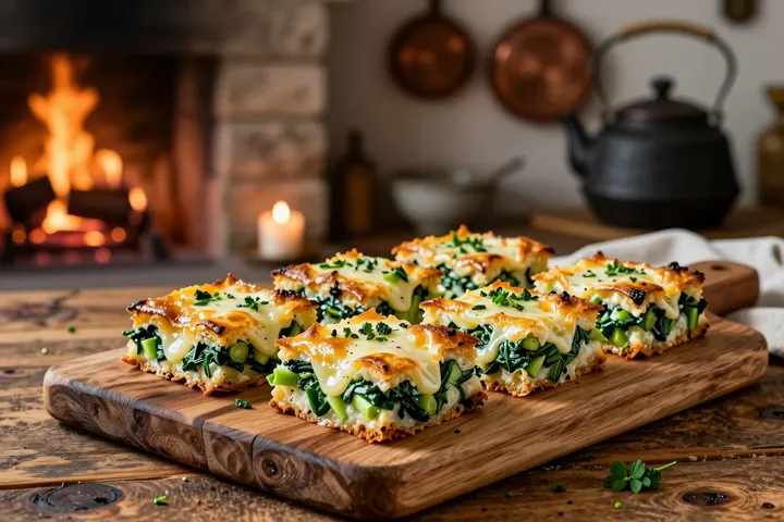 Herbolace: Baked Herb & Cheese Eggs